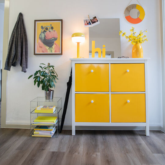 Klebefolie Uni Lack bananengelb image number null